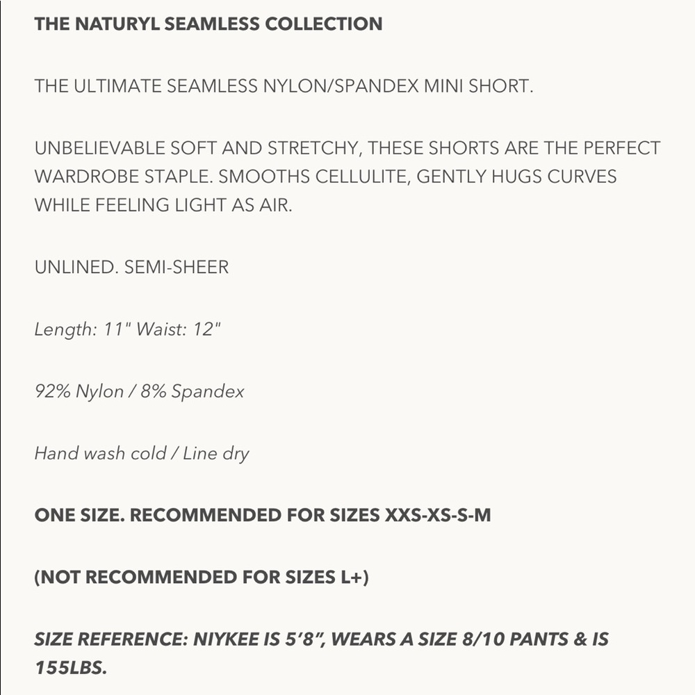 🆕 Naturyl Basic Booty Shorts Baby Pink - Picture 7 of 9